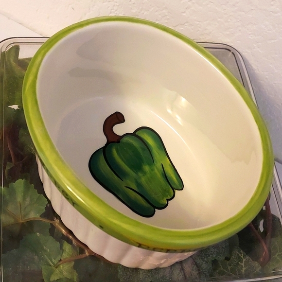 Certified International 4 Pepper Casserole Dishes by Judy Phipps - Picture 5 of 13